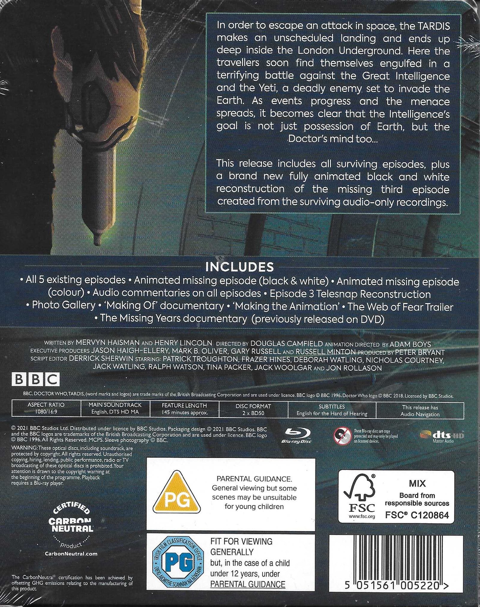 Back cover of BBCBD 0522